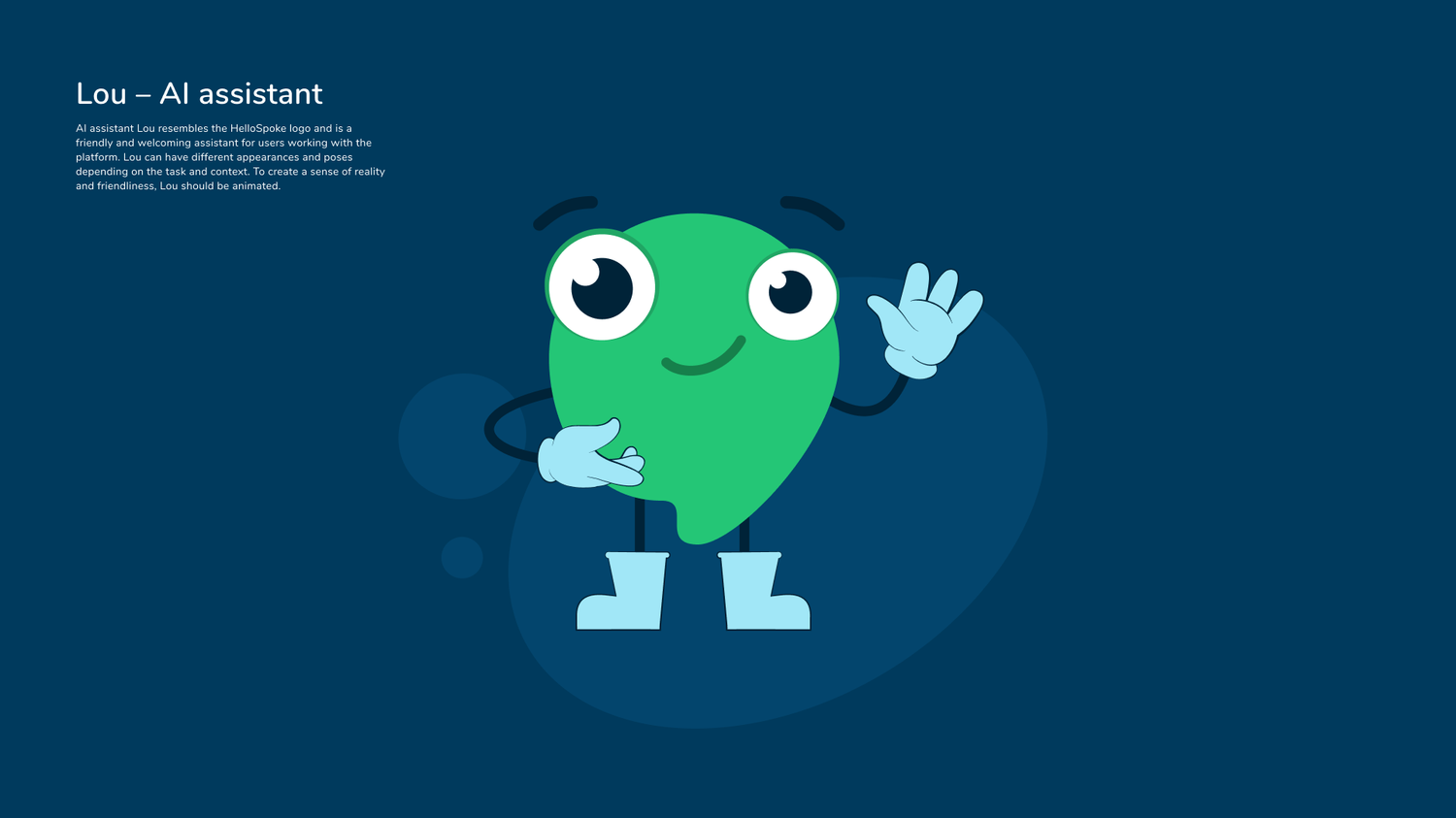 Lou — the AI assistant mascot